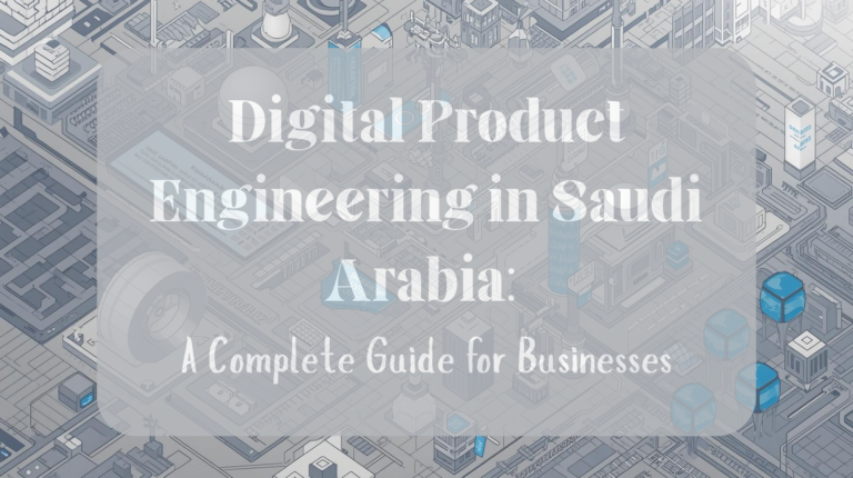 Digital Product Engineering in Saudi Arabia: A Complete Guide for Businesses
